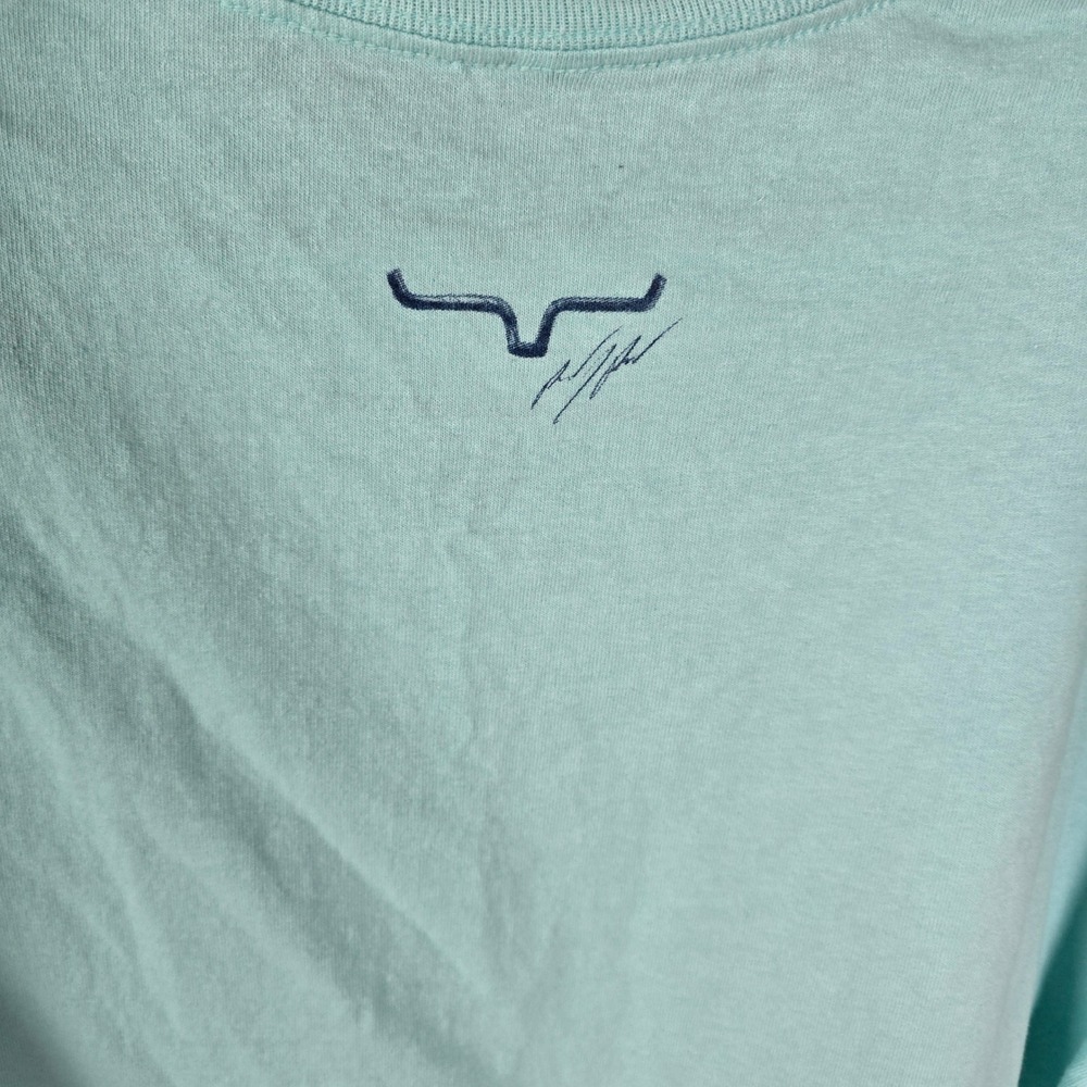 Randy Paul X Kimes Ranch Turquoise Bronc Rider Graphic Tee Shirt Womens Large - Picture 8 of 9